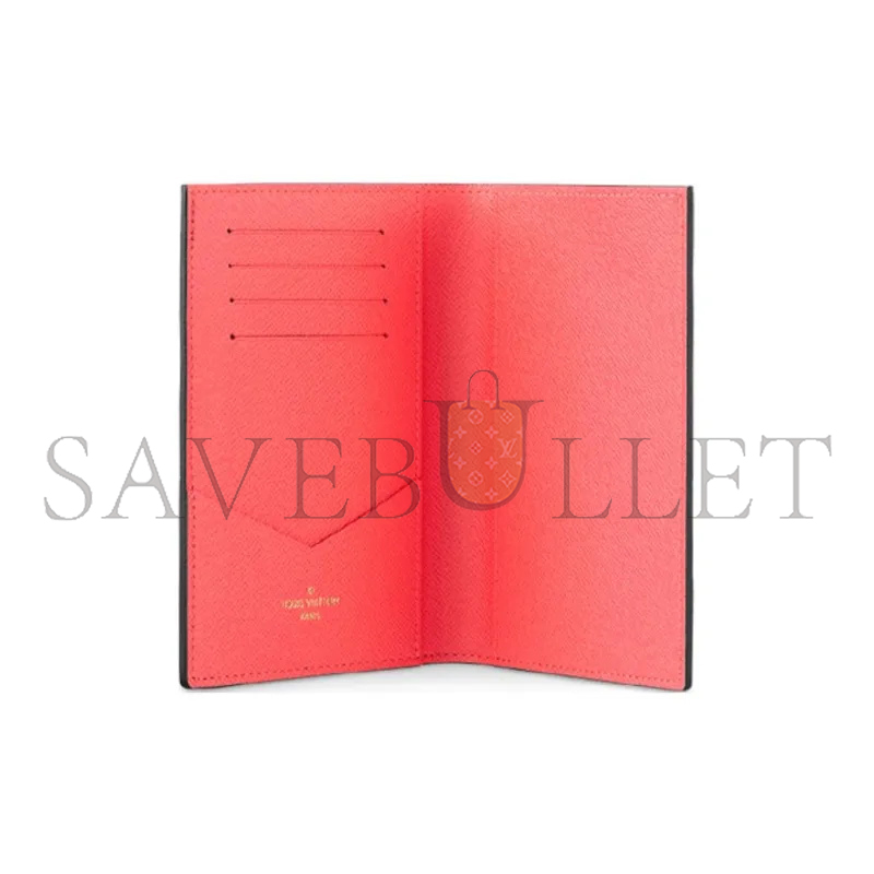 l0*is V*t0n monogram coated canvas passport brown m82625 (14*10.5cm)